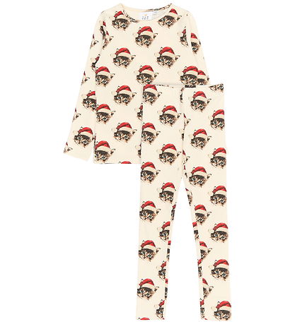 The New Pyjama Set -Rib - 2 Parts - TnHoliday - Gardenia CAT