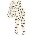 The New Pyjama Set - Rib - TnHoliday - Gardenia Dino The New Pyjama Set - Rib - TnHoliday - Gardenia Dino