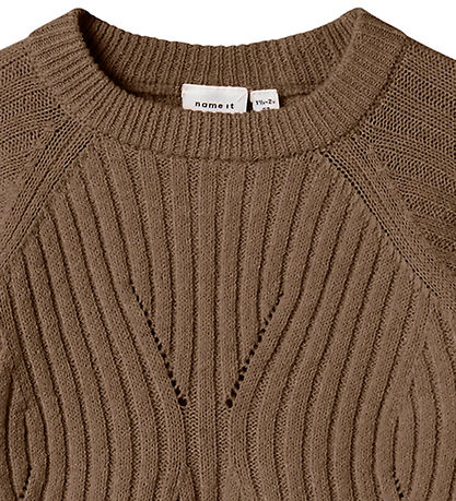 Name It Blouse - Knitted - NmfRikine - Coffee Quartz
