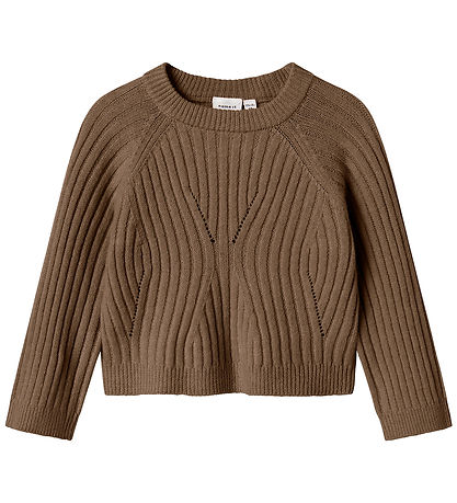 Name It Blouse - Knitted - NmfRikine - Coffee Quartz