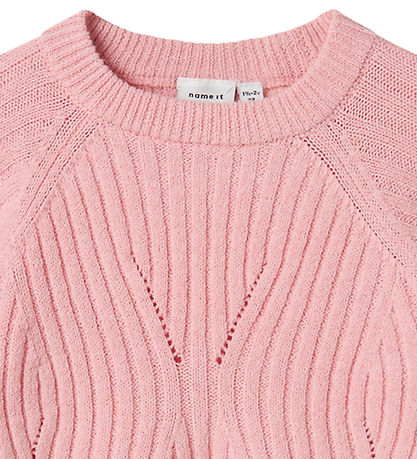 Name It Blouse - Knitted - NmfRikine - Cradle Pink