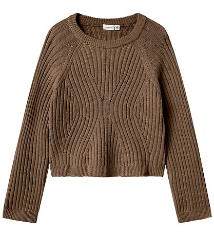 Name It Blouse - Knitted - NkfRikine - Coffee Quartz