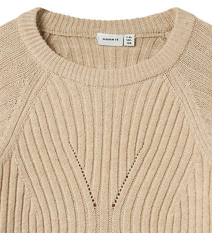 Name It Blouse - Knitted - NkfRikine - Doeskin