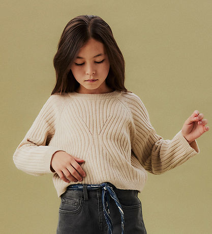 Name It Blouse - Knitted - NkfRikine - Doeskin