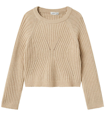 Name It Blouse - Knitted - NkfRikine - Doeskin