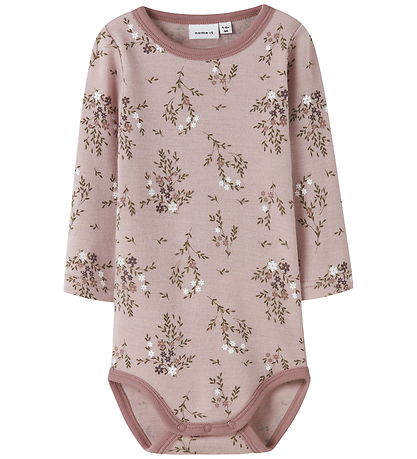 Body m/l Name It - Laine - NbfWillow - Shadow Gris/Long Flower Body m/l Name It - Laine - NbfWillow - Shadow Gris/Long Flower