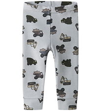 Name It Leggings - Wool - NbmWillow - Micro Chip/Working Machine Name It Leggings - Wool - NbmWillow - Micro Chip/Working Machine