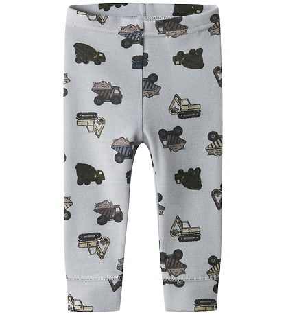 Name It Leggings - Ull - NbmWillow - Micro Flis-/arbeidsmaskiner