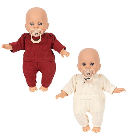 Poupées Konges Sløjd - Bobo et Bobbie - 2 Pack - 33 cm - Multi