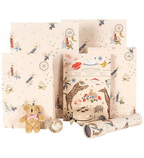 Konges Sløjd Adventskalender m. 24. Gaver - Beige