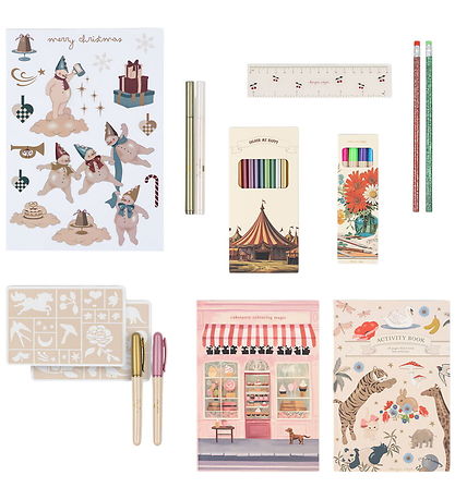 Konges Sløjd Julkalender m. 24. Gåvor - Beige