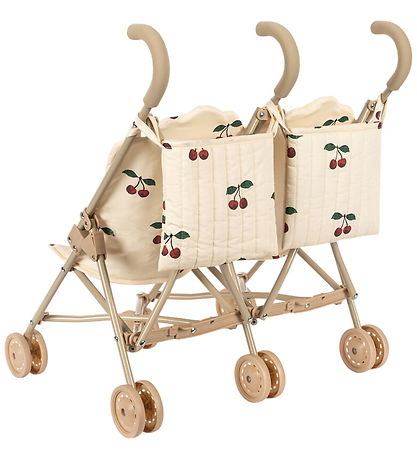 Konges Sløjd Twin stroller For Dolls - Ma Grande Cerise