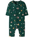 Name It Nightsuit - NbnVismas - Botanical Garden/Xmas AOP