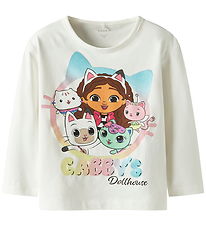 Name It Blouse - NmfNulla Gabby - Cloud Dancer