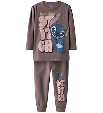 Name It Pyjama Set - 2 Parts - NmfOlina Stitch - Moonscape
