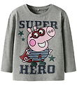 Name It Blouse - NmmOtto Peppa Pig - Grey Melange
