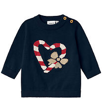 Name It Blouse - Knitted - NbfReamo - Navy Blazer