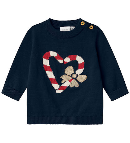 Name It Bluse - Strick - NbfReamo - Navy Blazer