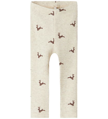 Leggings Name It - Rib - NbnRoko - Mélange de peyotl Leggings Name It - Rib - NbnRoko - Mélange de peyotl