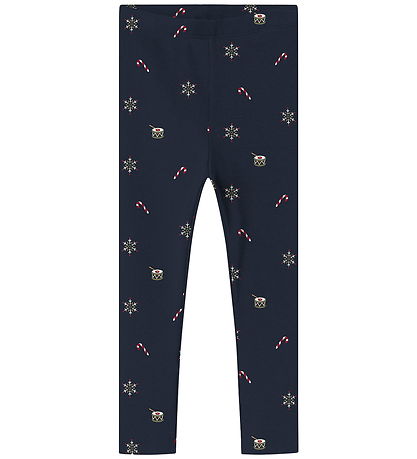 Name It Leggings - Rib - NmnRoko - Dökkblátt Blazer