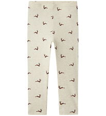 Name It Leggings - Rib - NmnRoko - Peyote Melange Name It Leggings - Rib - NmnRoko - Peyote Melange