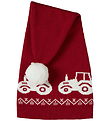 Name It Christmas Hat - Knitted - NmnRismas - Jester Red/Tractor