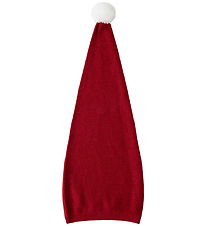 Name It Christmas Hat - Knitted - NknRinjaha - Jester Red w. Gli