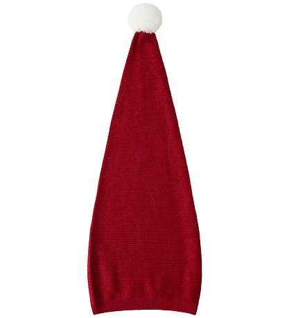 Name It Christmas Hat - Knitted - NknRinjaha - Jester Red w. Gli
