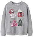 Name It Sweatshirt - NkfRasab - Grey Melange Name It Sweatshirt - NkfRasab - Grey Melange