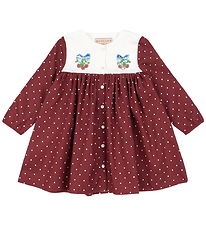 Konges Sløjd Dress - Muna - Cabernet Dot