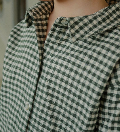Konges Sløjd Shirt - Lined - Green Check Konges Sløjd Shirt - Lined - Green Check