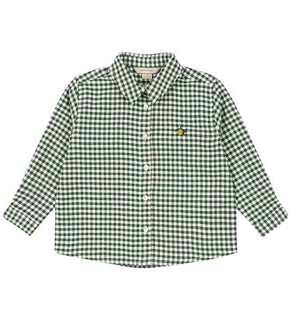 Konges Sløjd Shirt - Lined - Green Check Konges Sløjd Shirt - Lined - Green Check