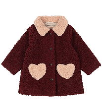 Konges Sløjd Flísjakki - Teddy - Calin - Cabernet