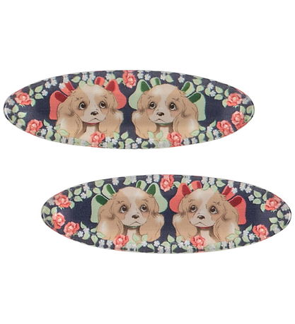 Konges Sløjd Haarspange - 4 cm - 2er-Pack - Agnes - Welpe