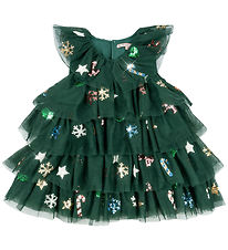 Robe en tulle Konges Sløjd - Yvonne Noël - Hunter Green av. Pail Robe en tulle Konges Sløjd - Yvonne Noël - Hunter Green av. Pail