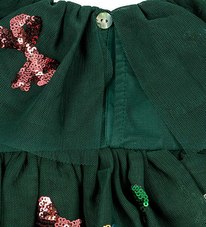 Robe en tulle Konges Sløjd - Yvonne Noël - Hunter Green av. Pail