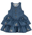 Konges Sløjd Dress - Denim - Elba - Denim Blue w. Cherries Konges Sløjd Dress - Denim - Elba - Denim Blue w. Cherries