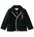 Konges Sløjd Blazer - Velvet - Rocky - Dark Green Konges Sløjd Blazer - Velvet - Rocky - Dark Green
