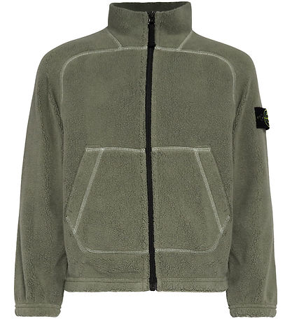 Stone Island Fleecejacke - Militär Green