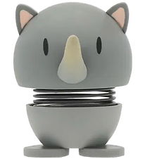 Hoptimist Soft Rhino - 7.6 cm - Grey Hoptimist Soft Rhino - 7.6 cm - Grey