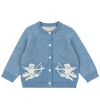 Konges Sløjd Cardigan - Wol/Polyamide - Angel Konges Sløjd Cardigan - Wol/Polyamide - Angel