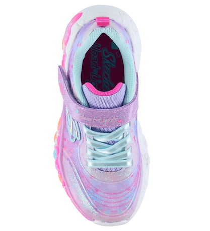 Skechers Schoenen m. Lampen - Heart Lampen - Purple Skechers Schoenen m. Lampen - Heart Lampen - Purple