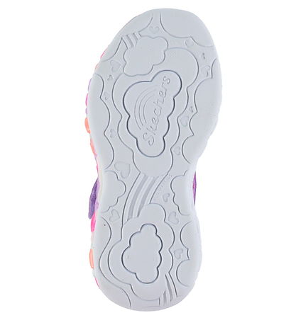 Skechers Schoenen m. Lampen - Heart Lampen - Purple Skechers Schoenen m. Lampen - Heart Lampen - Purple