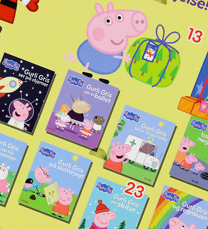 Calendrier de l'Avent Alvilda - Peppa Pig - 24 Livres Calendrier de l'Avent Alvilda - Peppa Pig - 24 Livres