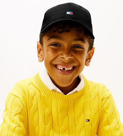 Tommy Hilfiger Cap - Small Flag - Black