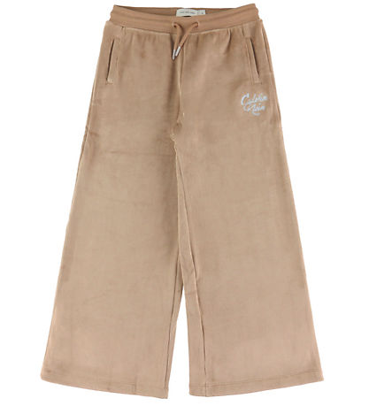 Calvin Klein Set - Kapuzenpullover/Hosen - Samt - Woodsmokeb