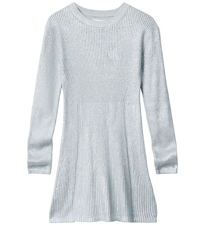 Calvin Klein Kjóll - Silfurgrár Calvin Klein Kjóll - Silfurgrár