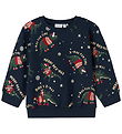 Name It Sweatshirt - NmmRoka - Navy Blazer Name It Sweatshirt - NmmRoka - Navy Blazer