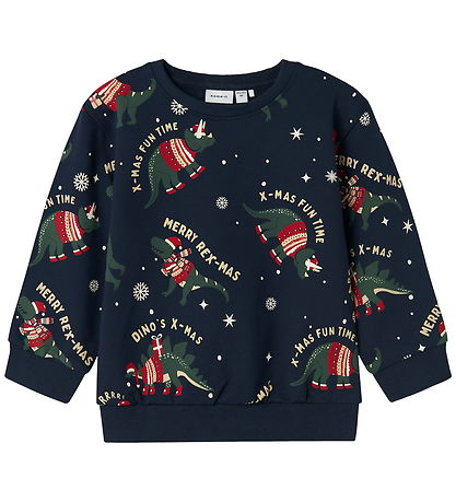 Sweat-shirt Name It - NmmRoka - Marine Blazer Sweat-shirt Name It - NmmRoka - Marine Blazer