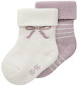 Name It Sokker - 2-pack - NbfRifia - Minnesmerke Lilac/Cloud Dan